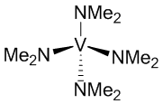 Tetrakis(dimethylamino)vanadium(IV) Chemical Structure